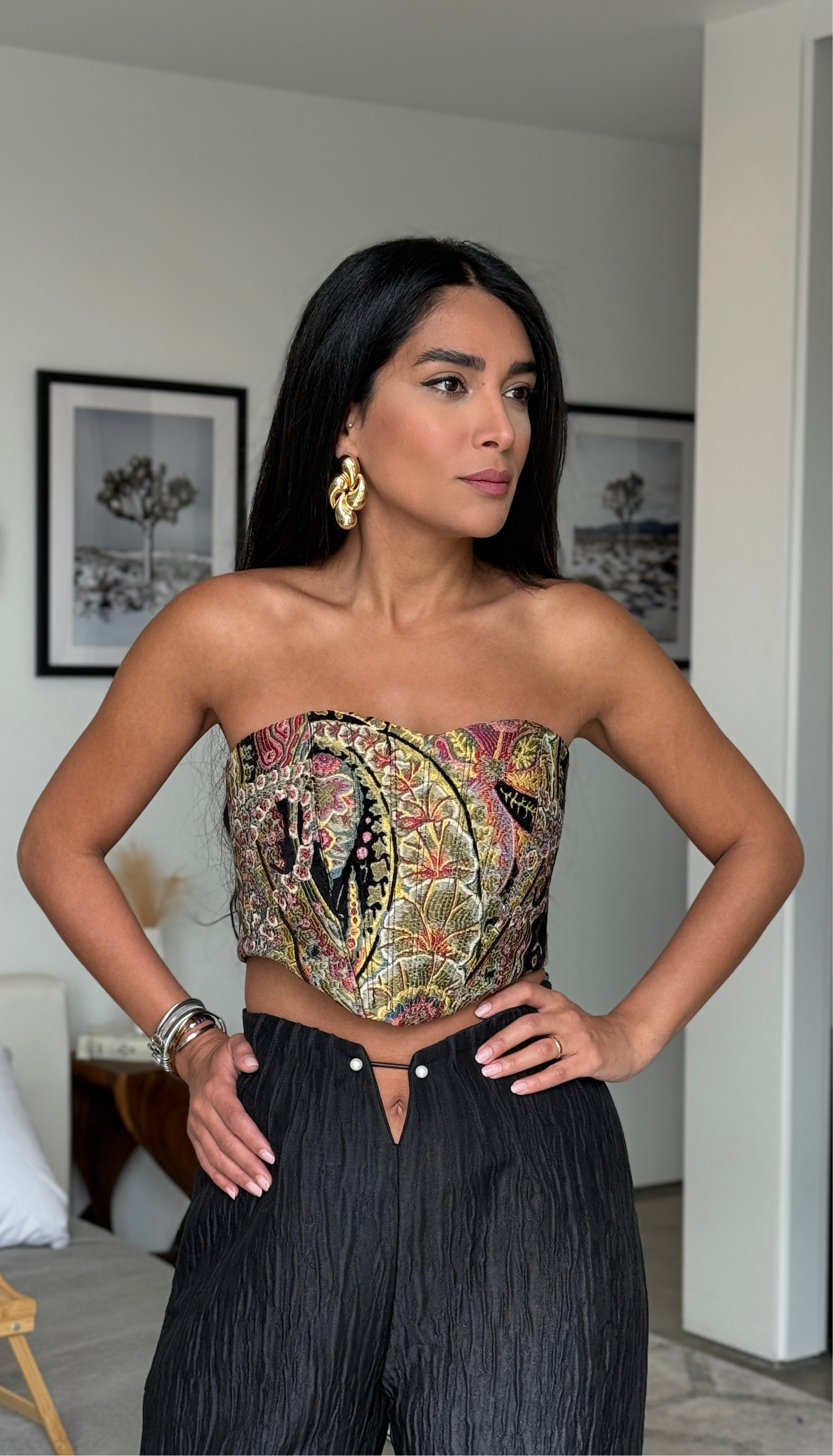 Baaghe Gol Corset