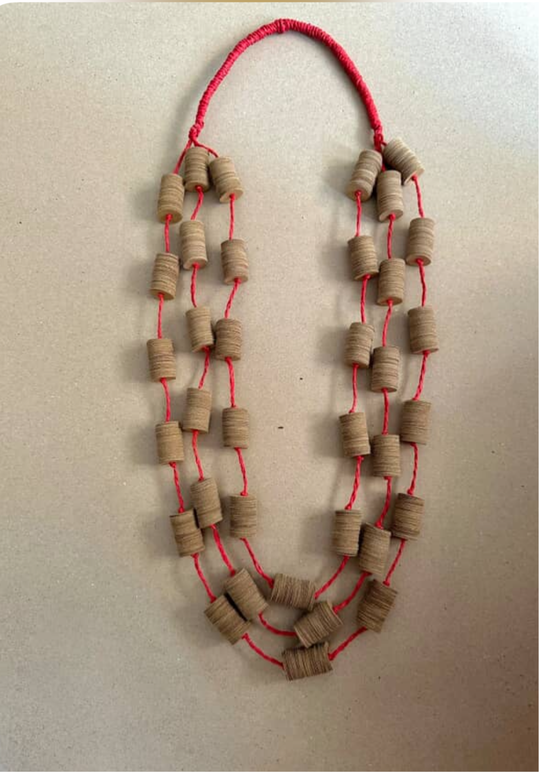 Handcrafted necklace