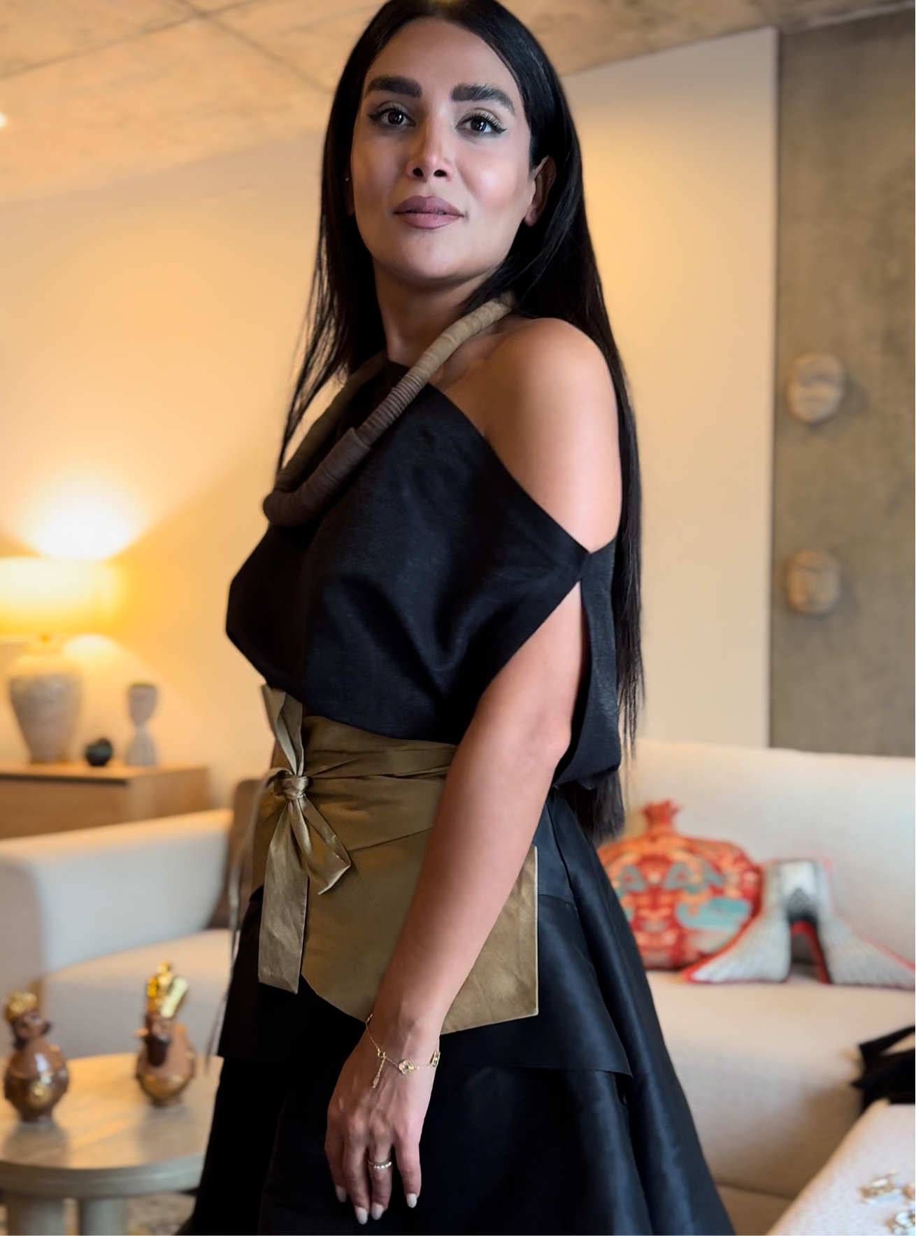 Black Shadow Blouse