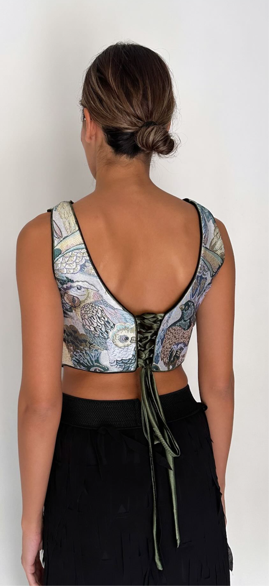 Gray Parrot Top
