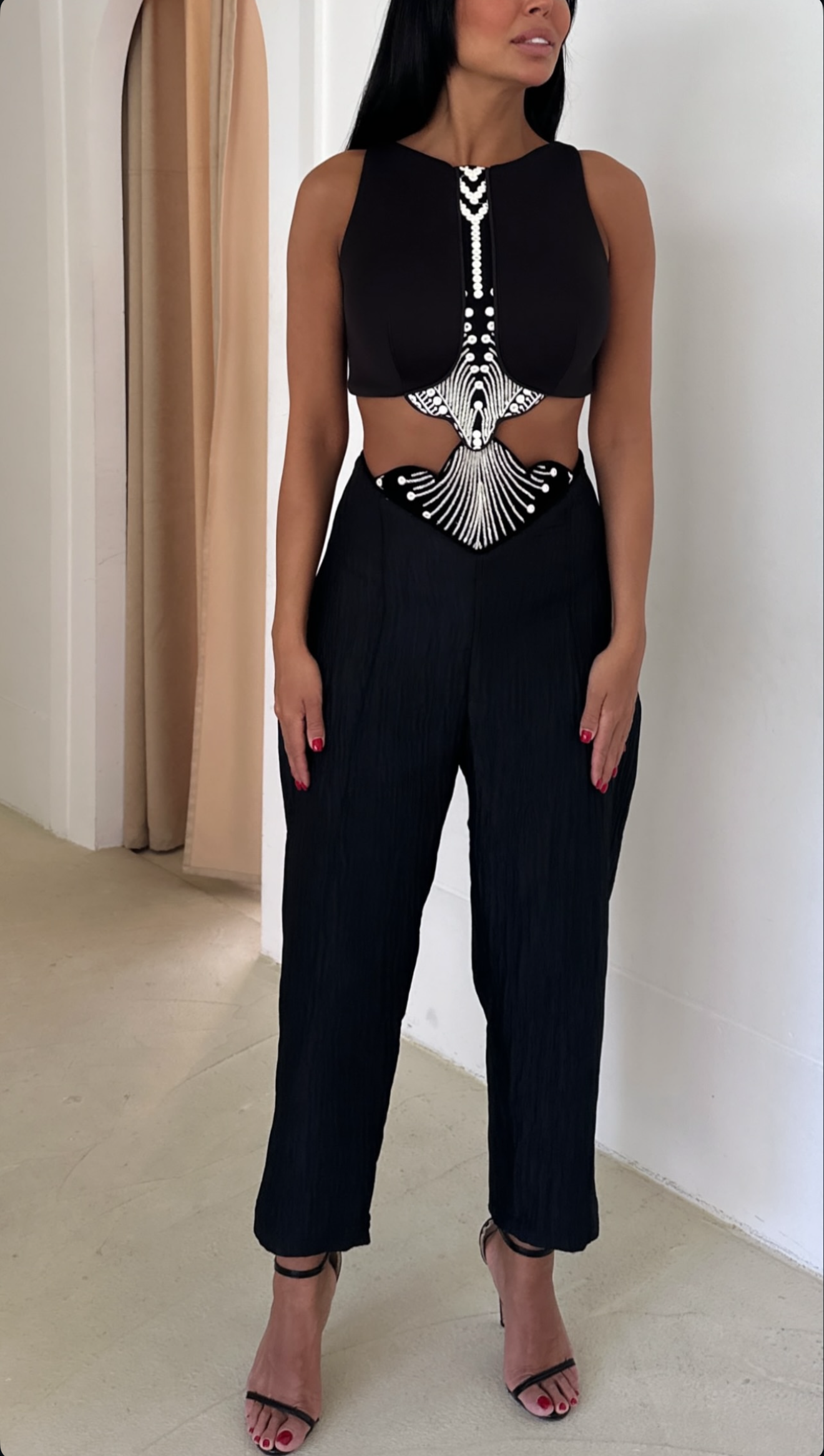 Black Blossom Top