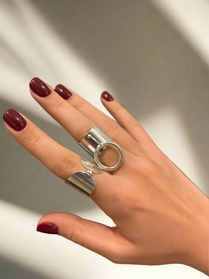 Minimalist Silver Ring #1