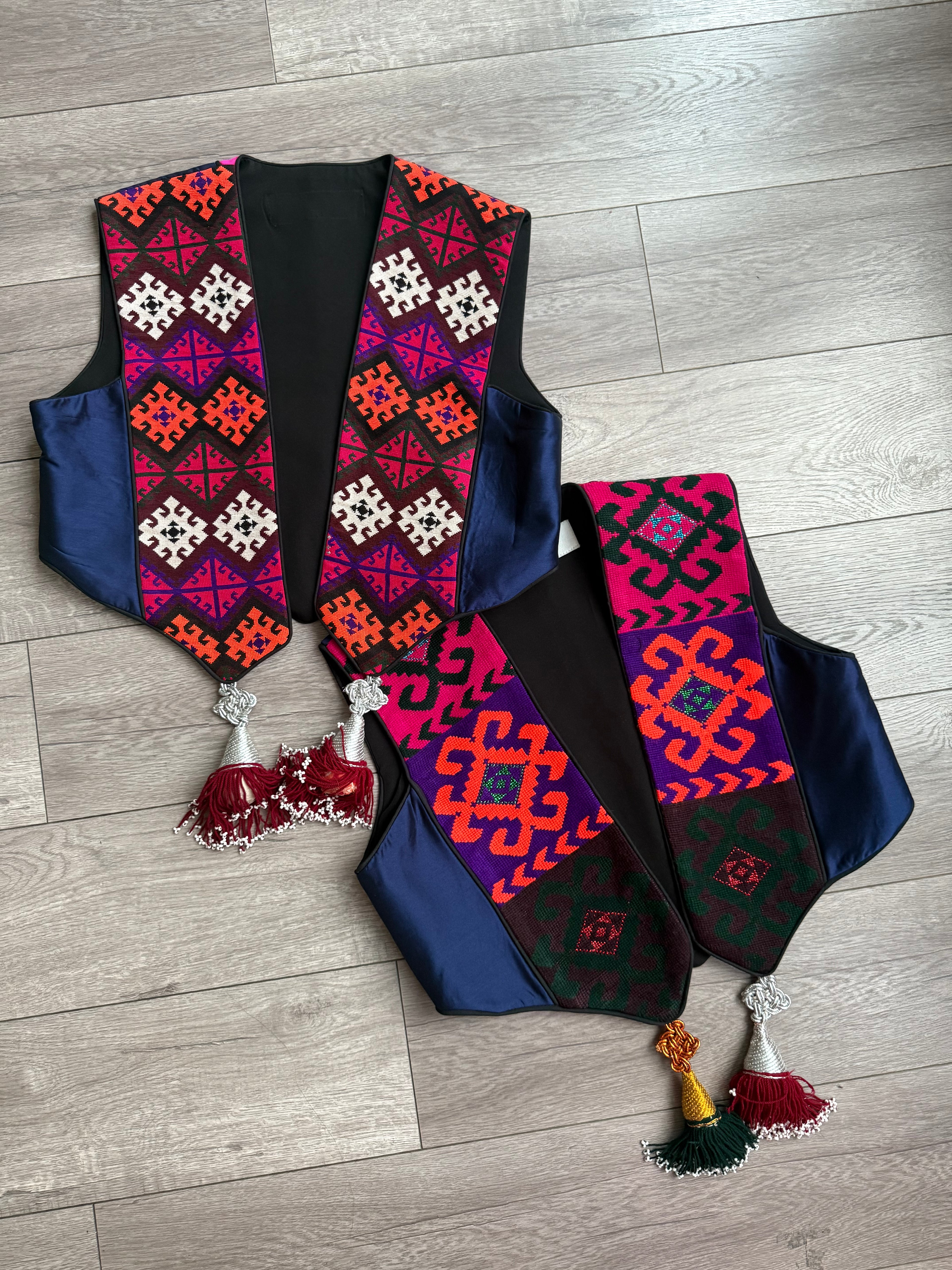 Kilim-style Vest