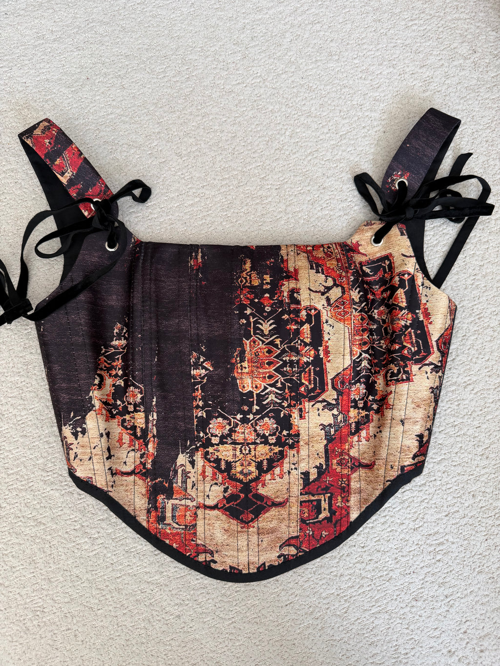 Qajar Top ( Persian Carpet)