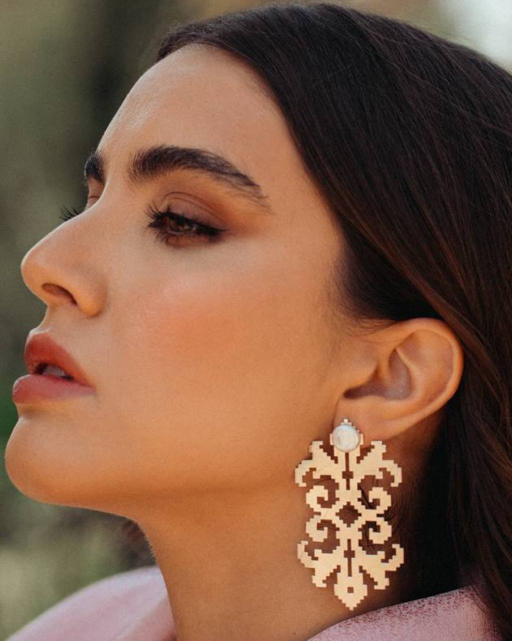 Handmade Stainless Steel Earrings