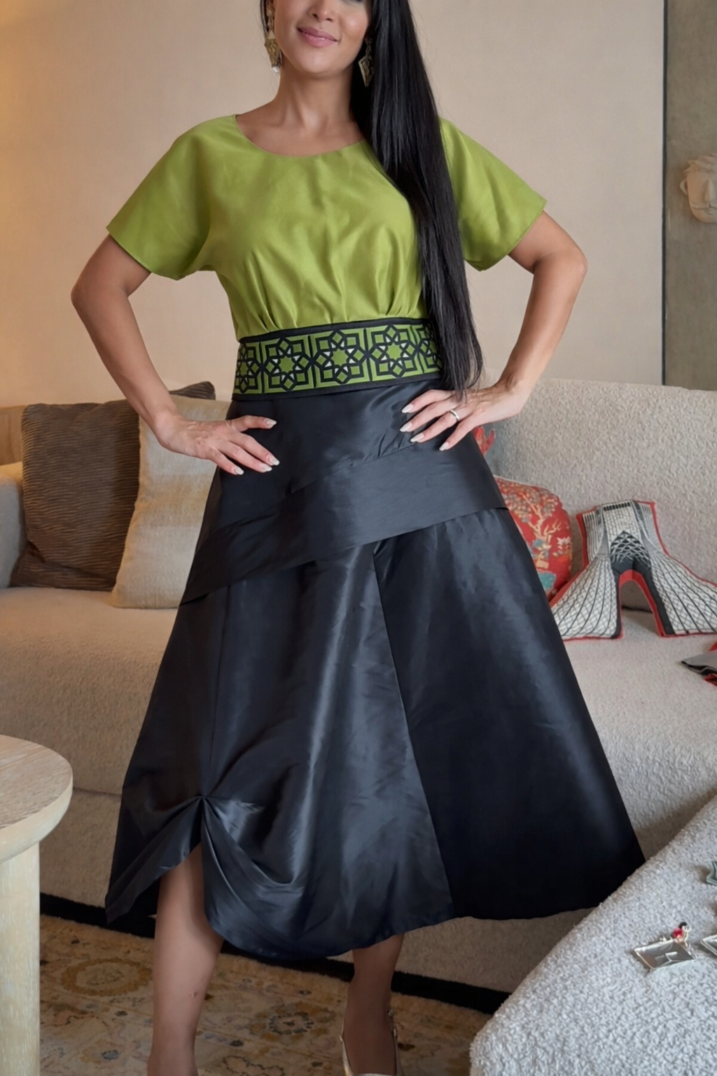 Mirror Blouse (Green)