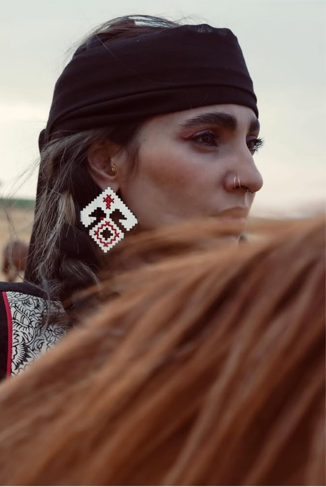 Handmade Stainless Steel Earrings