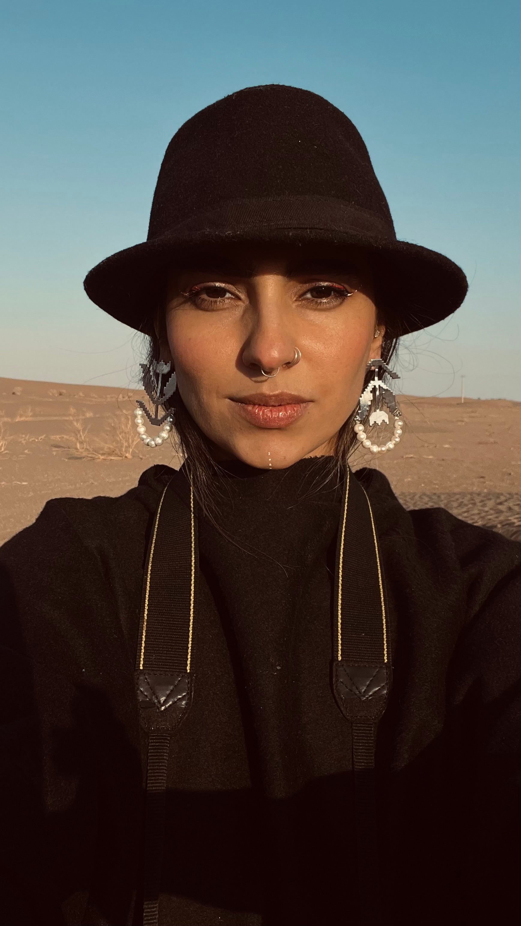 Handmade Stainless Steel Earrings