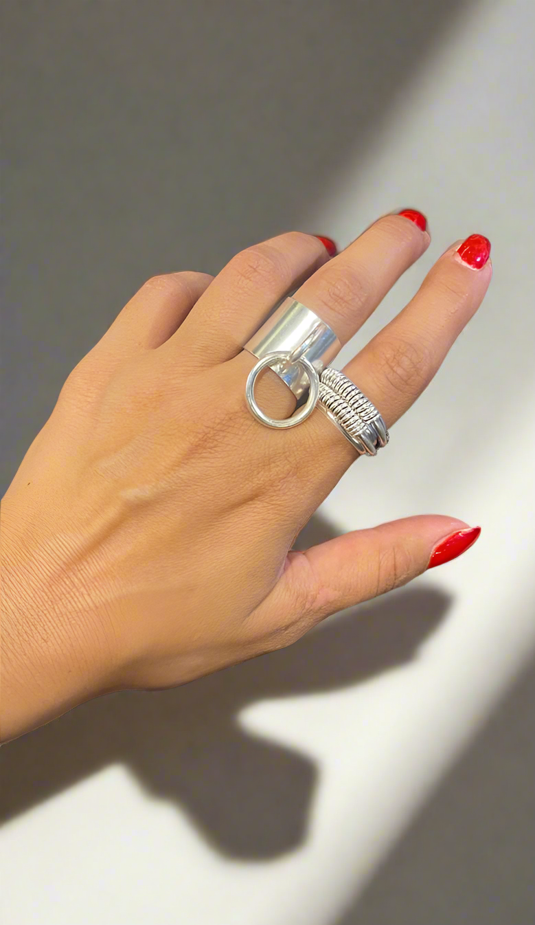 Minimalist Silver Ring #1