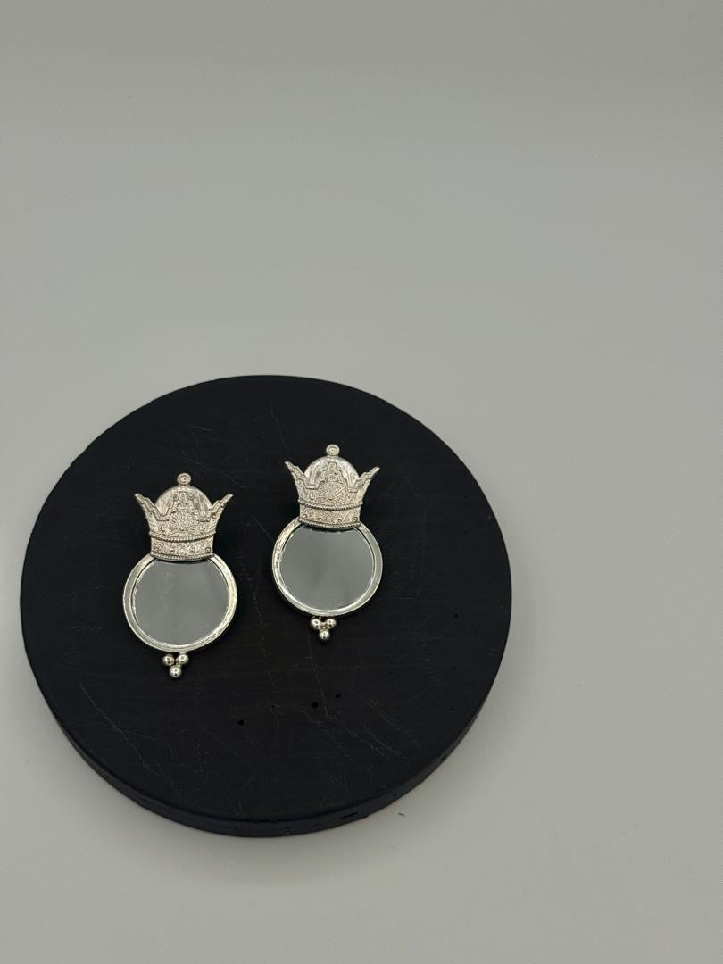Taaj Handmade Silver Earrings