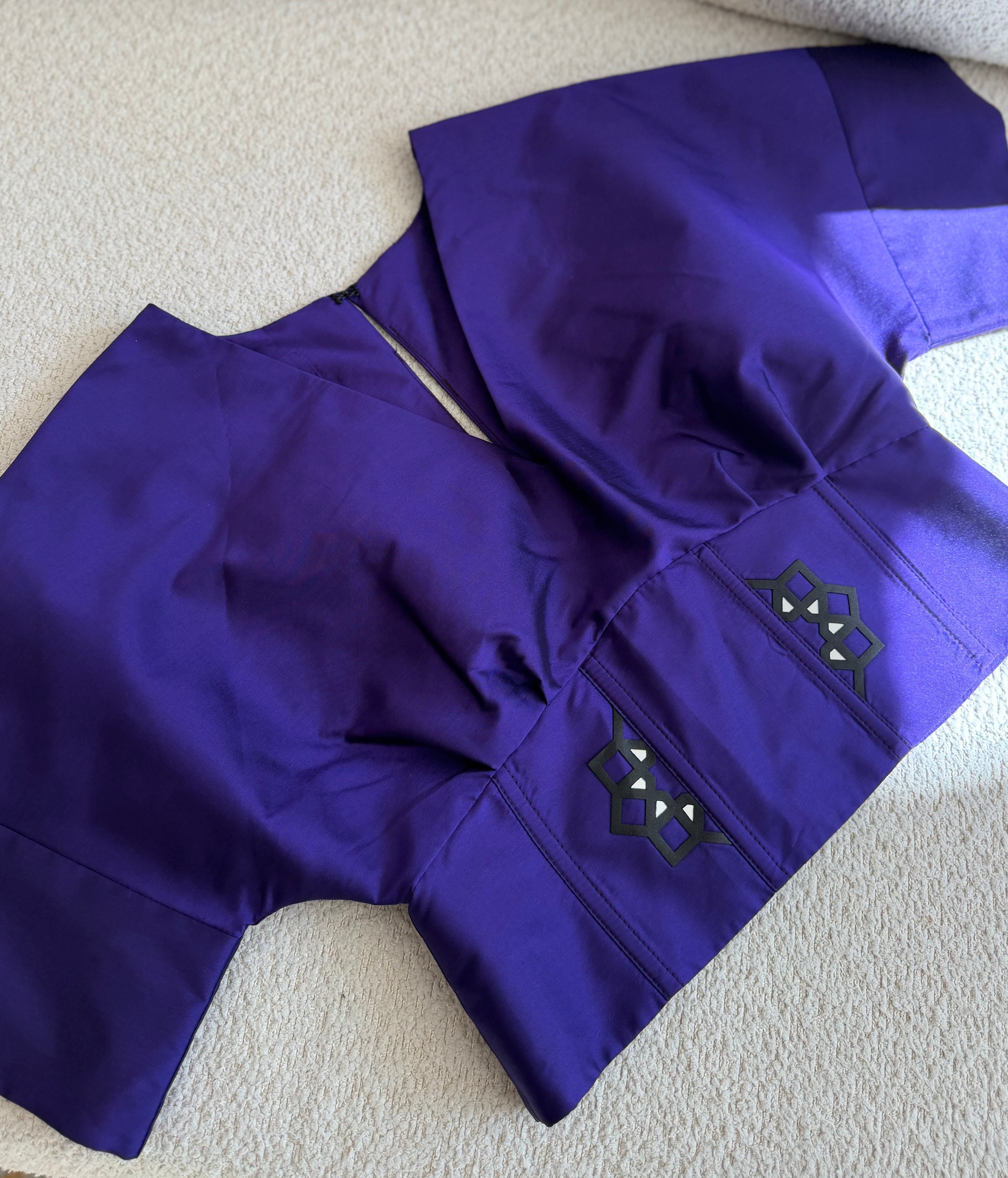 Shiraz Mirror Blouse (Purple)