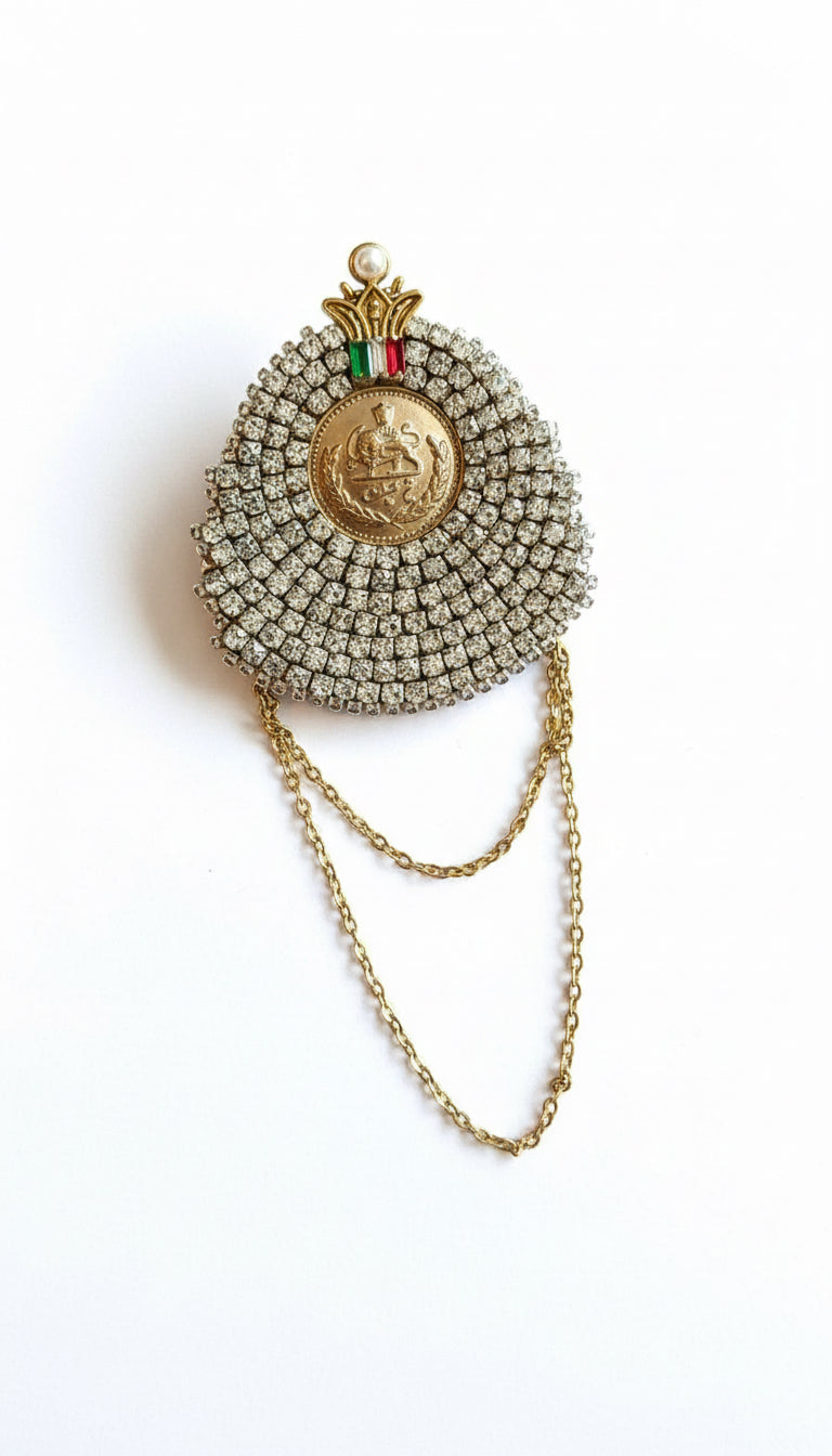 Handmade Velvet Brooch