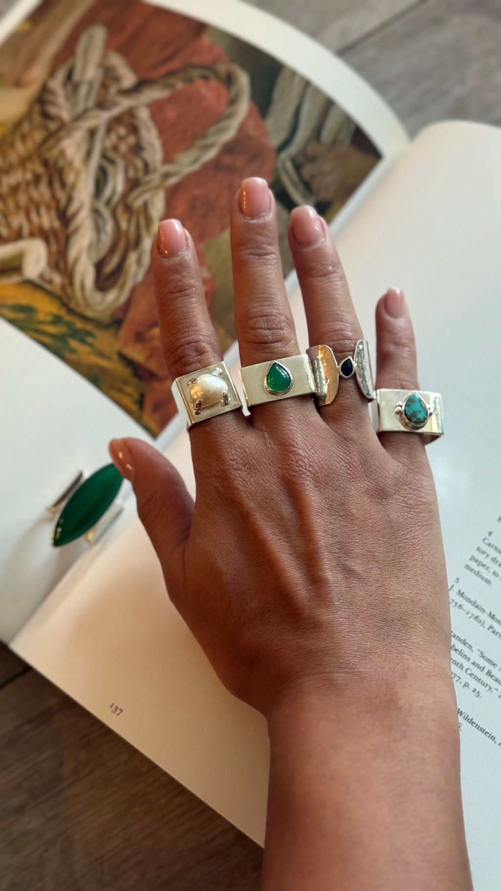 Minimalist Silver Ring #13