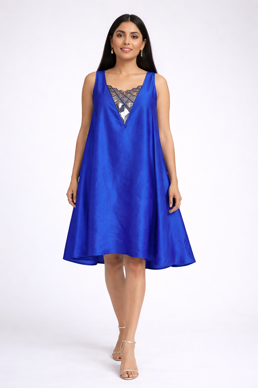 Purple Mirror Dress