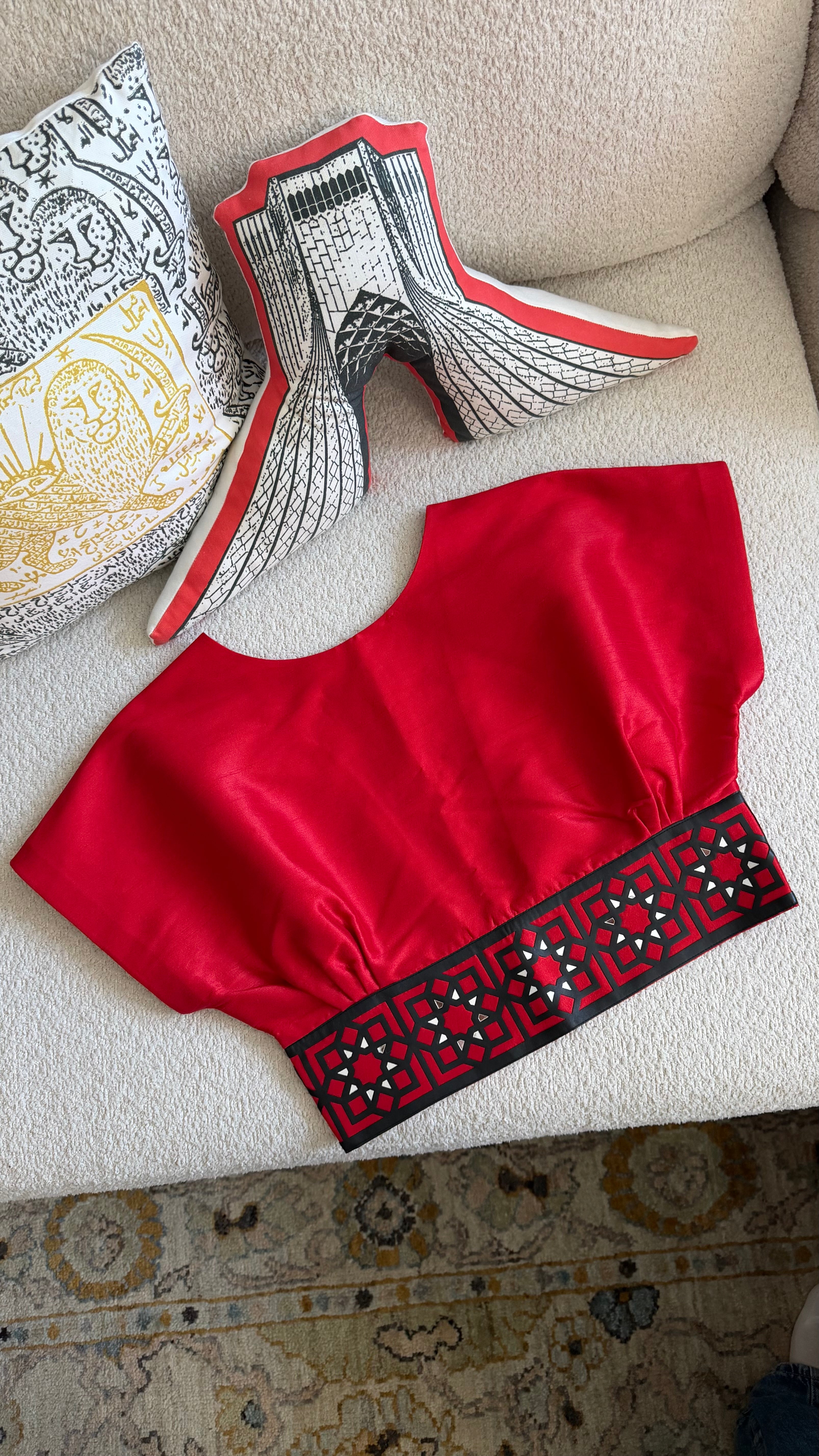 Mirror Blouse (Red)