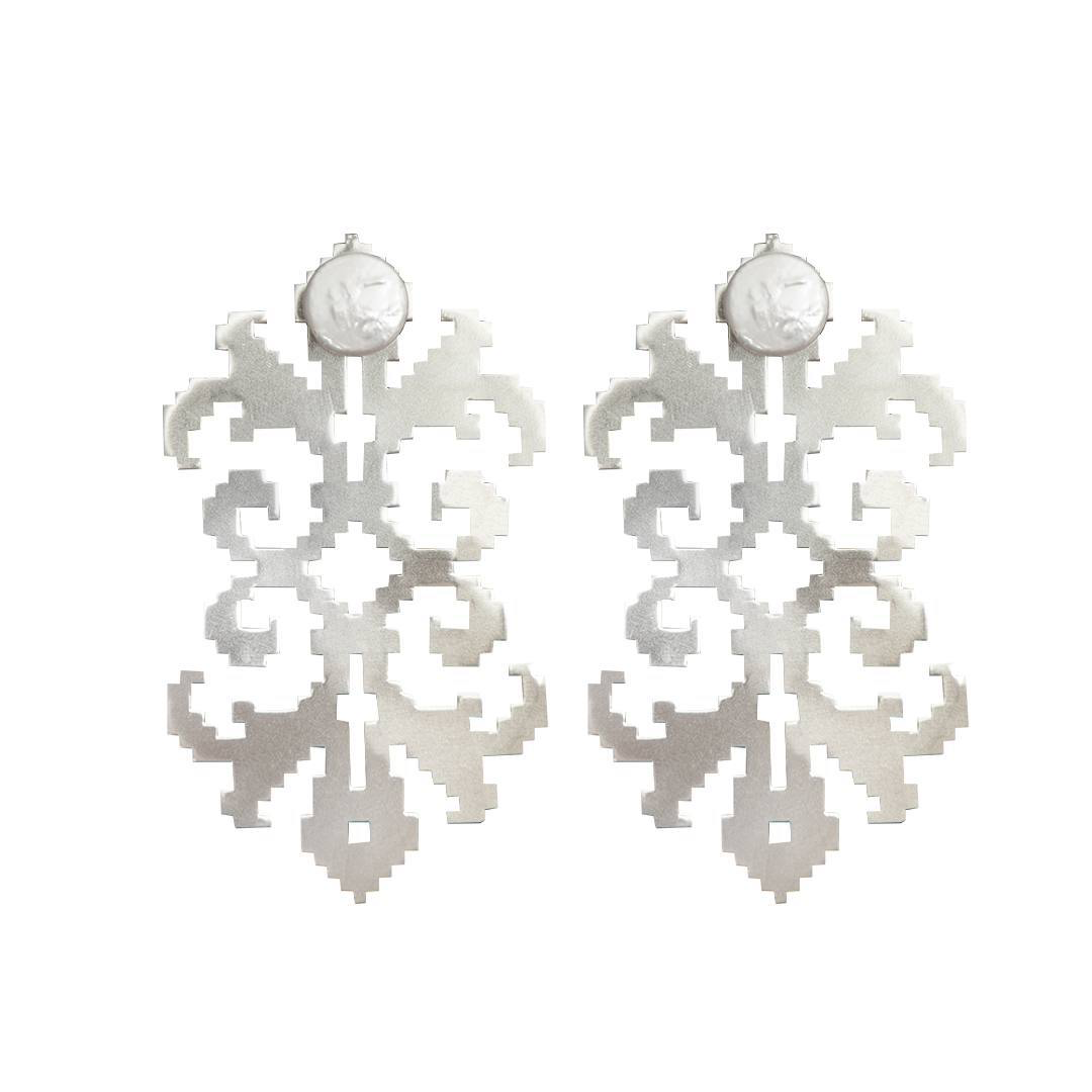 Handmade Stainless Steel Earrings