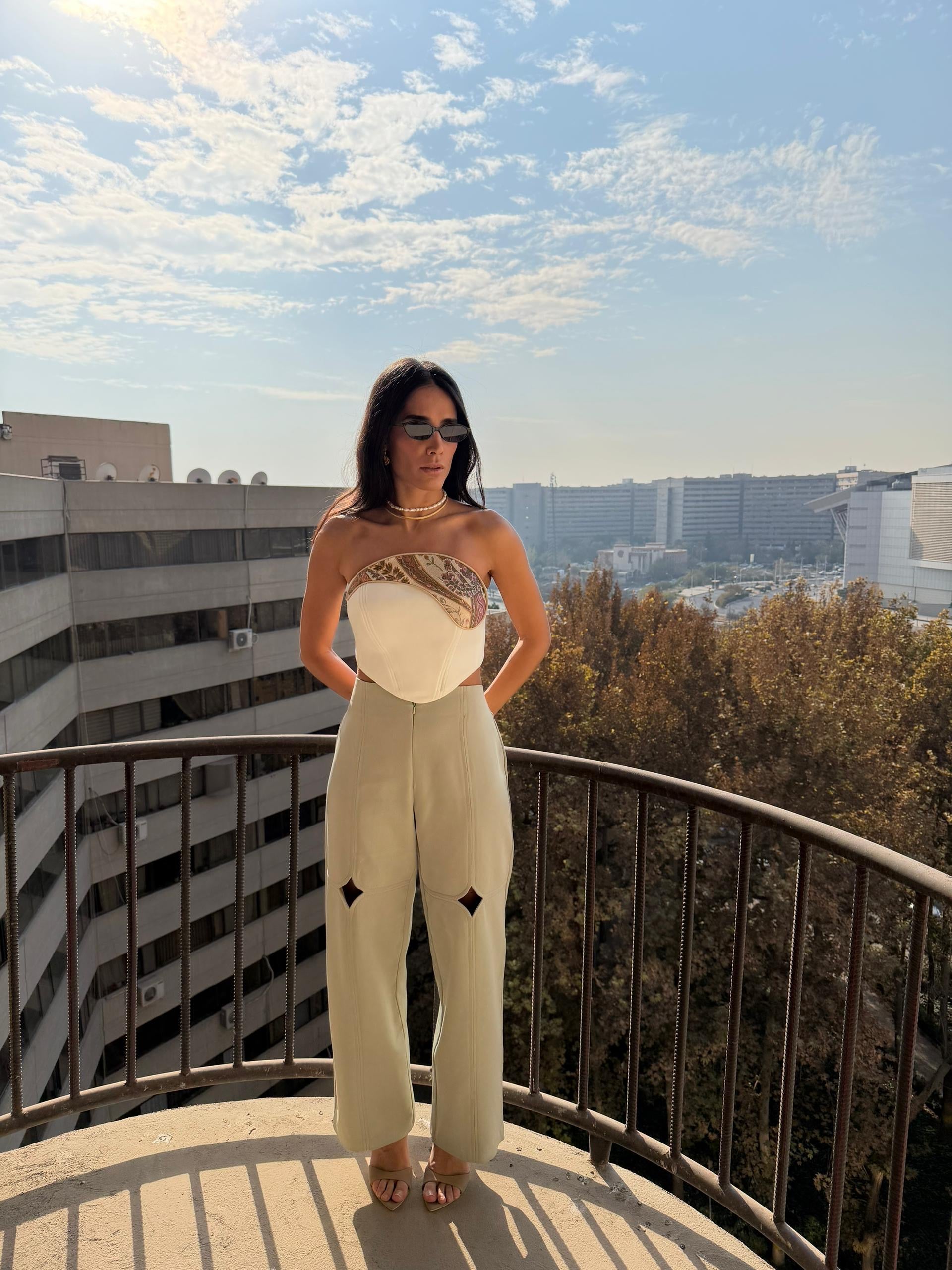 Botte Jeghe Top White