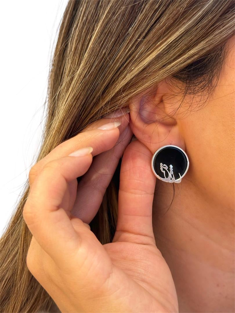 Eshgh Handmade Silver Earrings