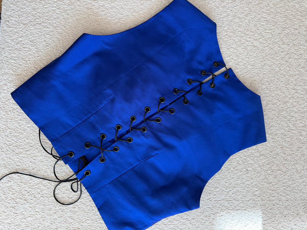 Negar Mirror Top (Blue)