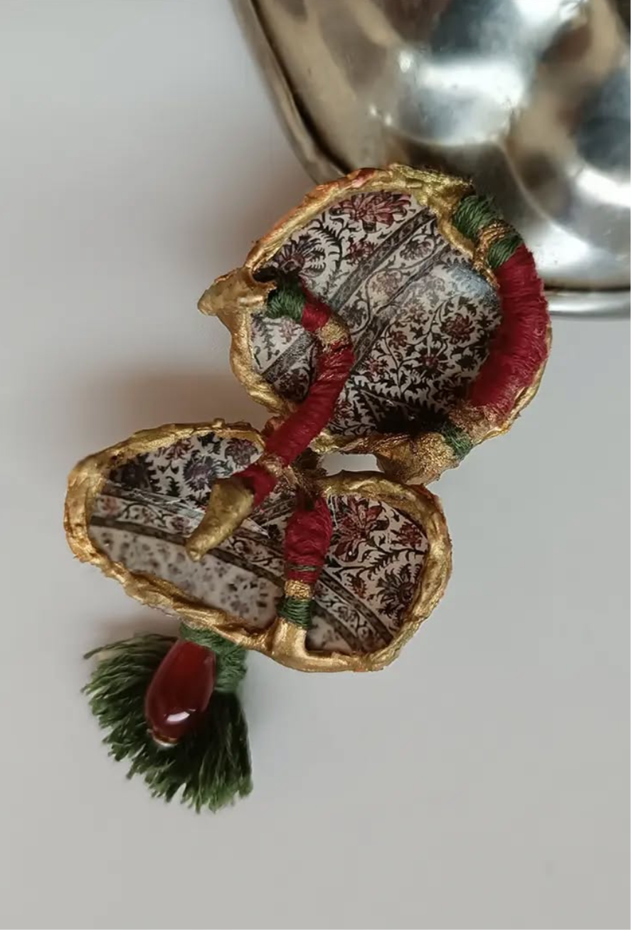 Handcrafted Persian Ghalamkar Earrings