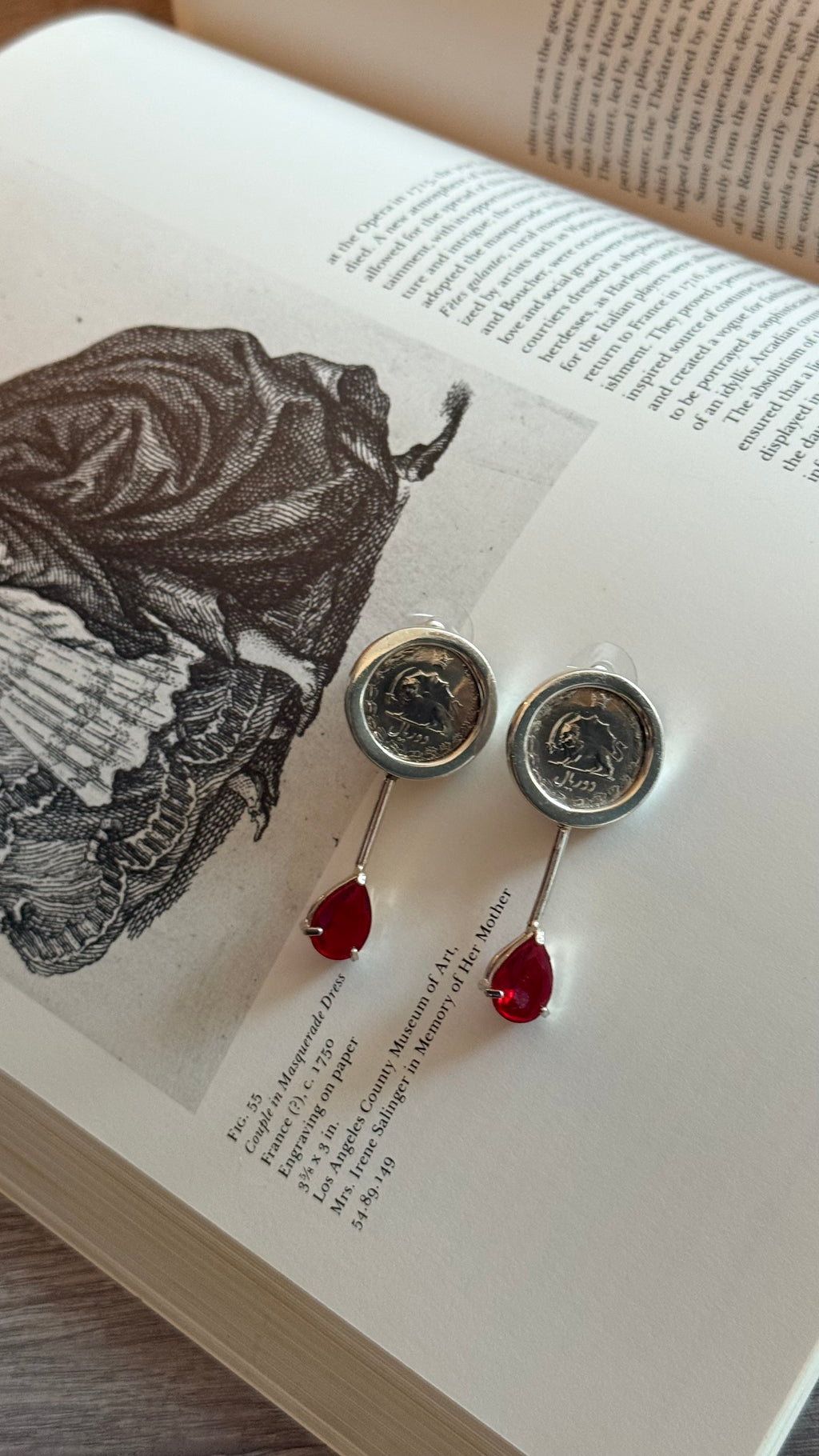 Handmade Silver Coin Earrings
