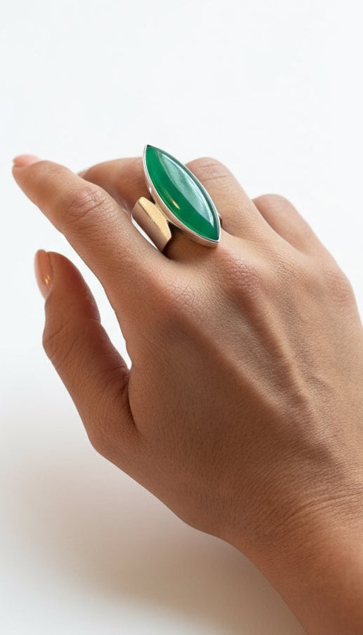 Minimalist Silver Ring #11