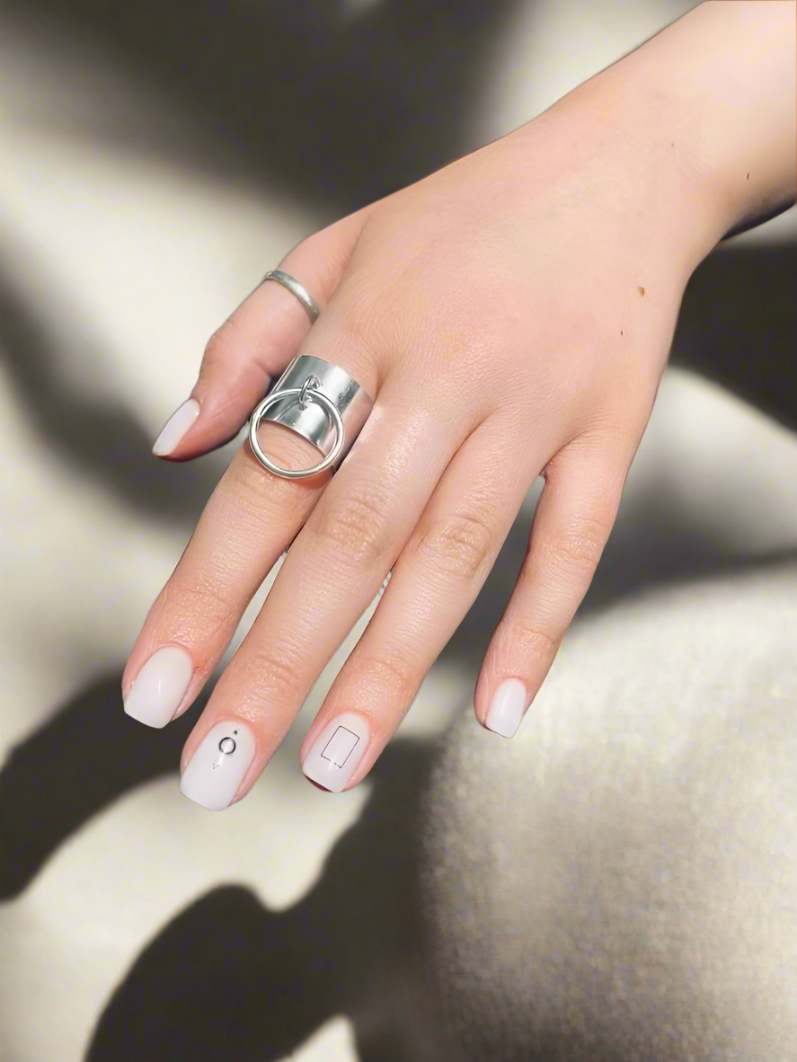 Minimalist Silver Ring #1