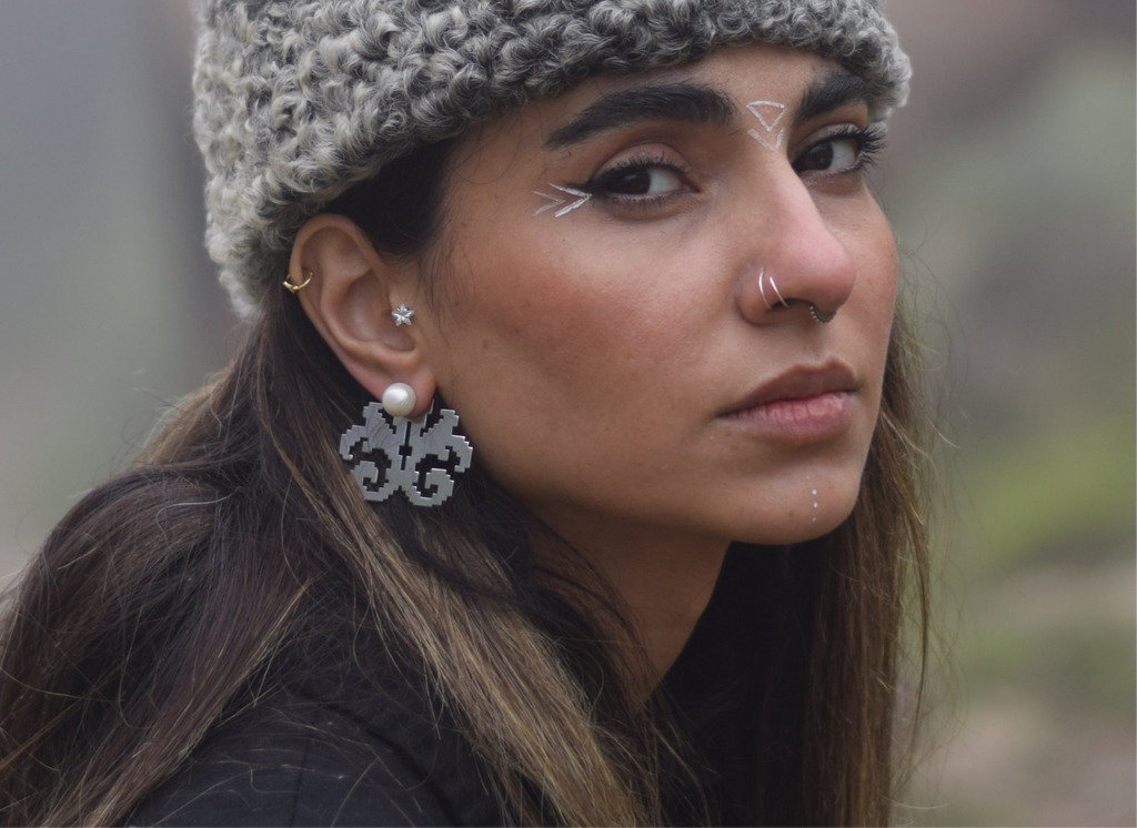 Handmade Stainless Steel Earrings